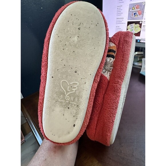 Women's Large Beaded Witchy Halloween Slippers READ - Picture 9 of 9